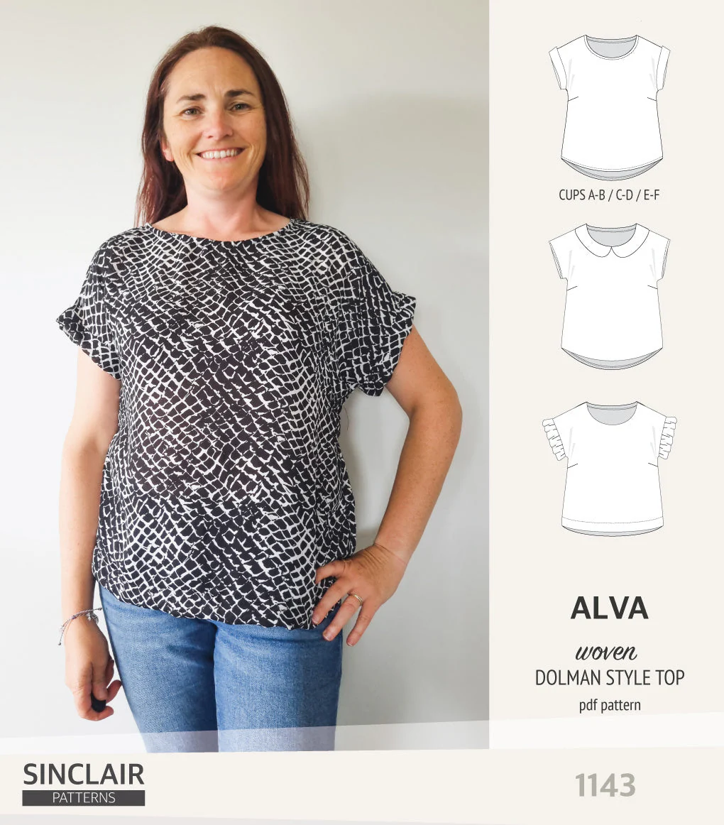 Sinclair Patterns Alva Top - US 0-30 - PDF Pattern - Image 33