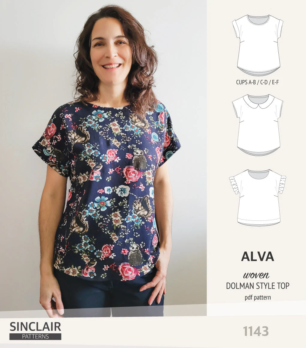 Sinclair Patterns Alva Top - US 0-30 - PDF Pattern - Image 35