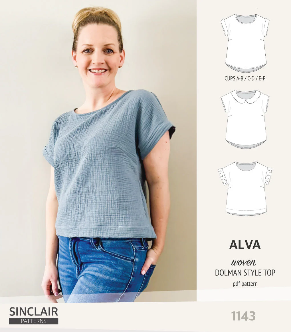 Sinclair Patterns Alva Top - US 0-30 - PDF Pattern - Image 4