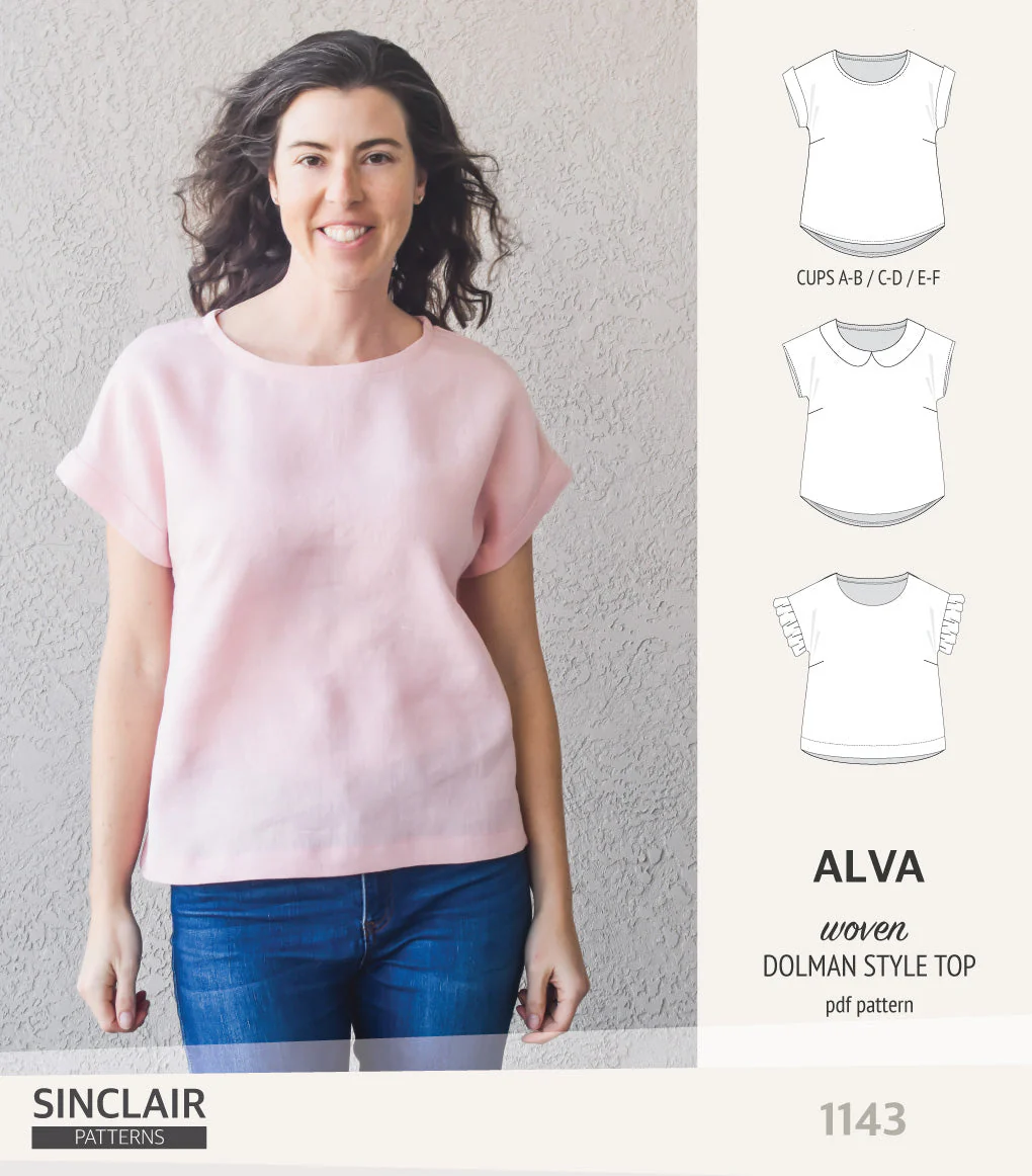 Sinclair Patterns Alva Top - US 0-30 - PDF Pattern - Image 5