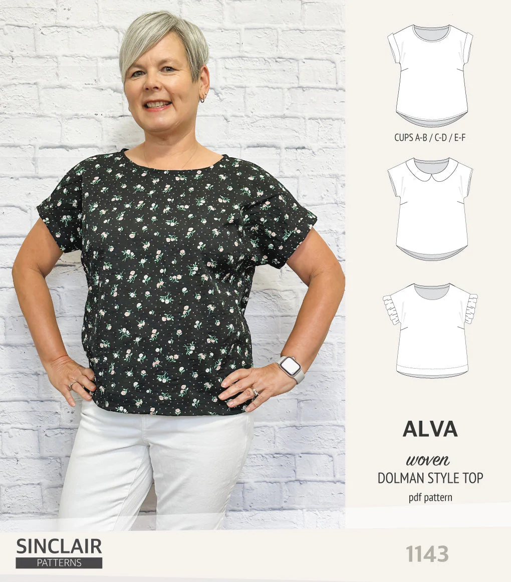 Sinclair Patterns Alva Top - US 0-30 - PDF Pattern - Image 9