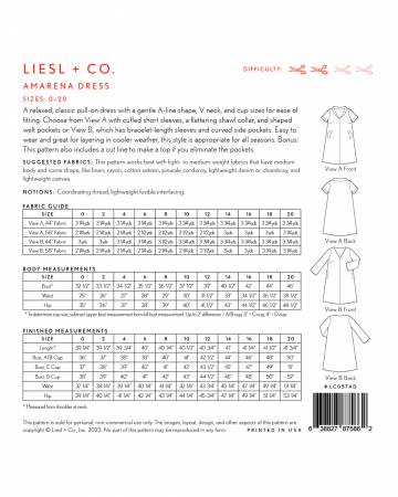Liesl + Co Amarena Dress 0-20 - Image 12