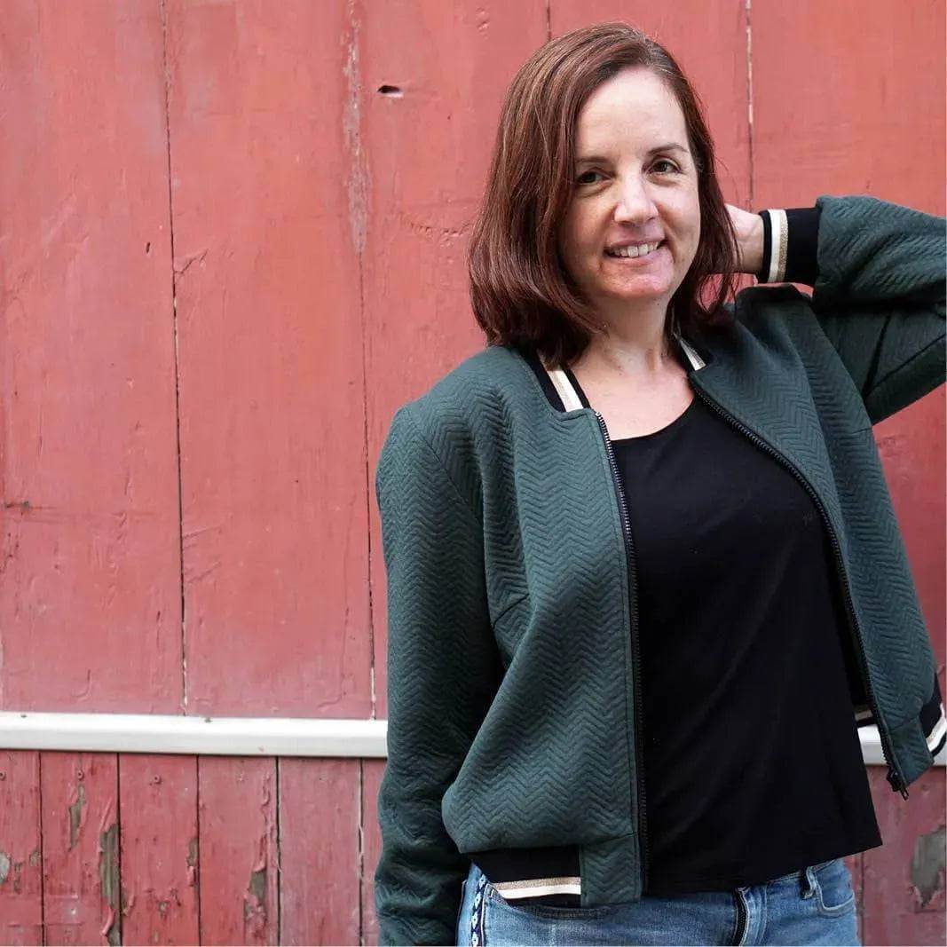 Wardrobe By Me Amelia Bomber Jacket - US 0-24 - PDF Pattern - Image 5