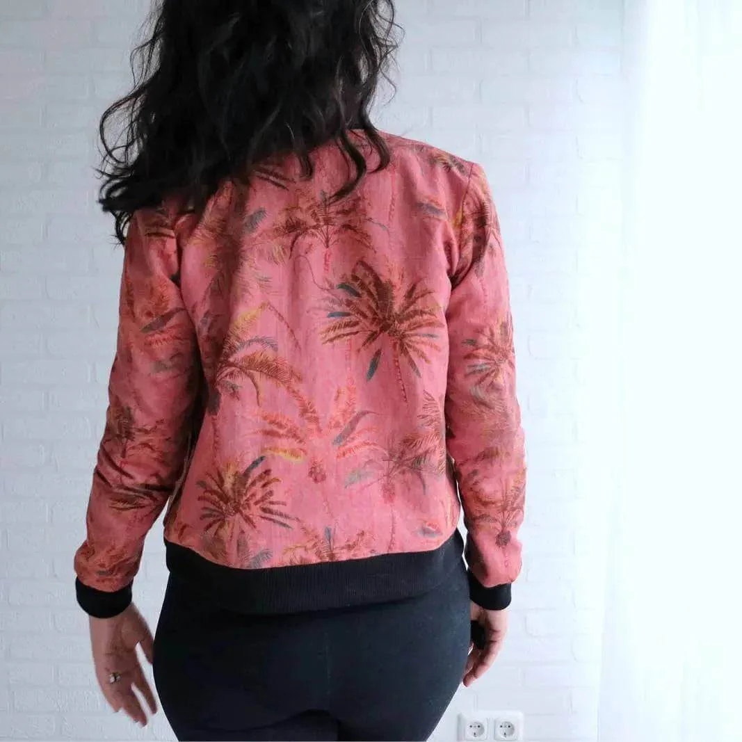Wardrobe By Me Amelia Bomber Jacket - US 0-24 - PDF Pattern - Image 8