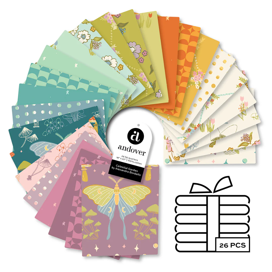 Andover Celestial Garden Fat Quarter Bundle