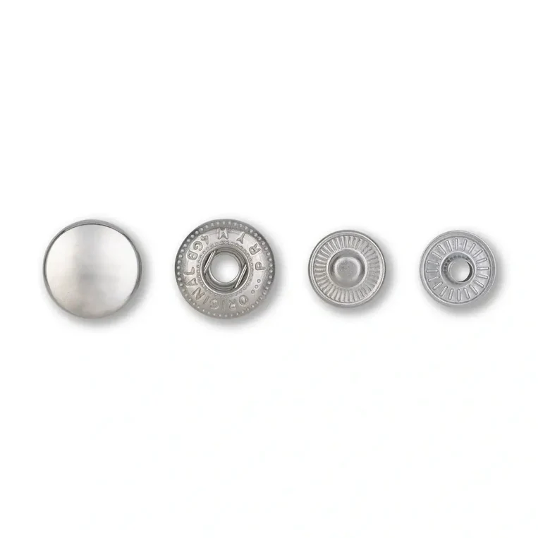 Prym Anorak Fasteners 12mm Silver - Image 2