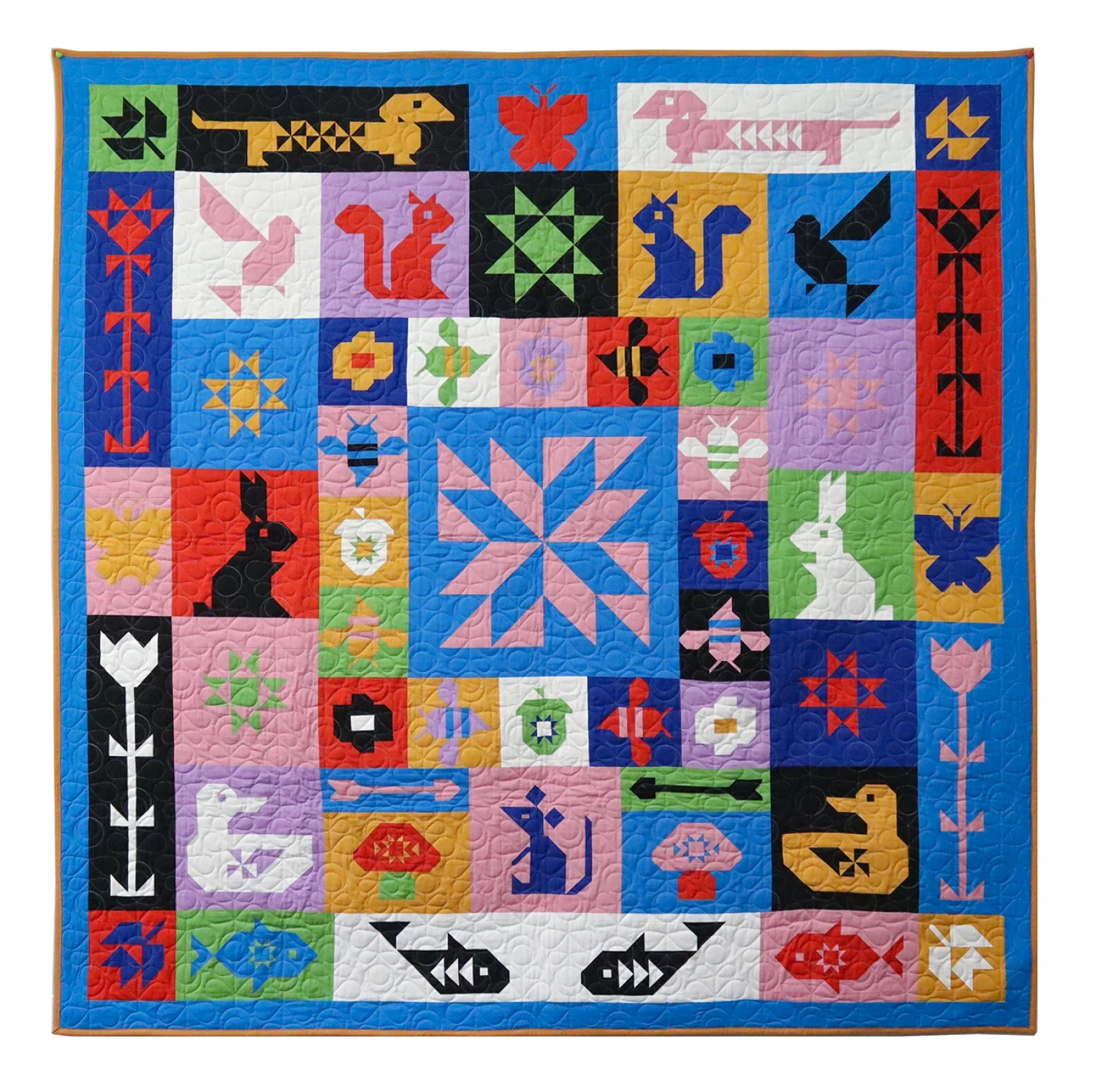 Art East Quilt Company Folk Sampler Quilt Pattern