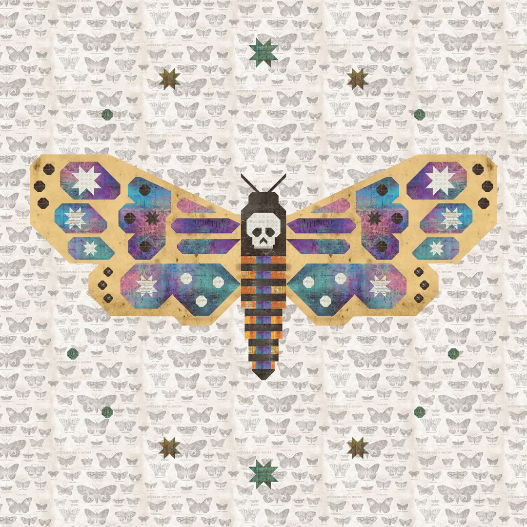 Art East Quilt Company Night Flutter Quilt Pattern - Image 4