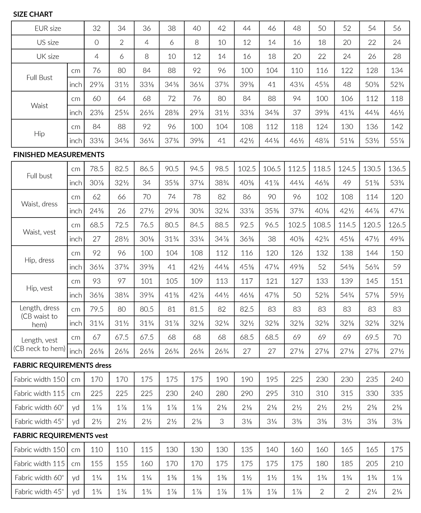 Named Clothing ASTERI button down dress & vest US0-24 - PDF Pattern - Image 34