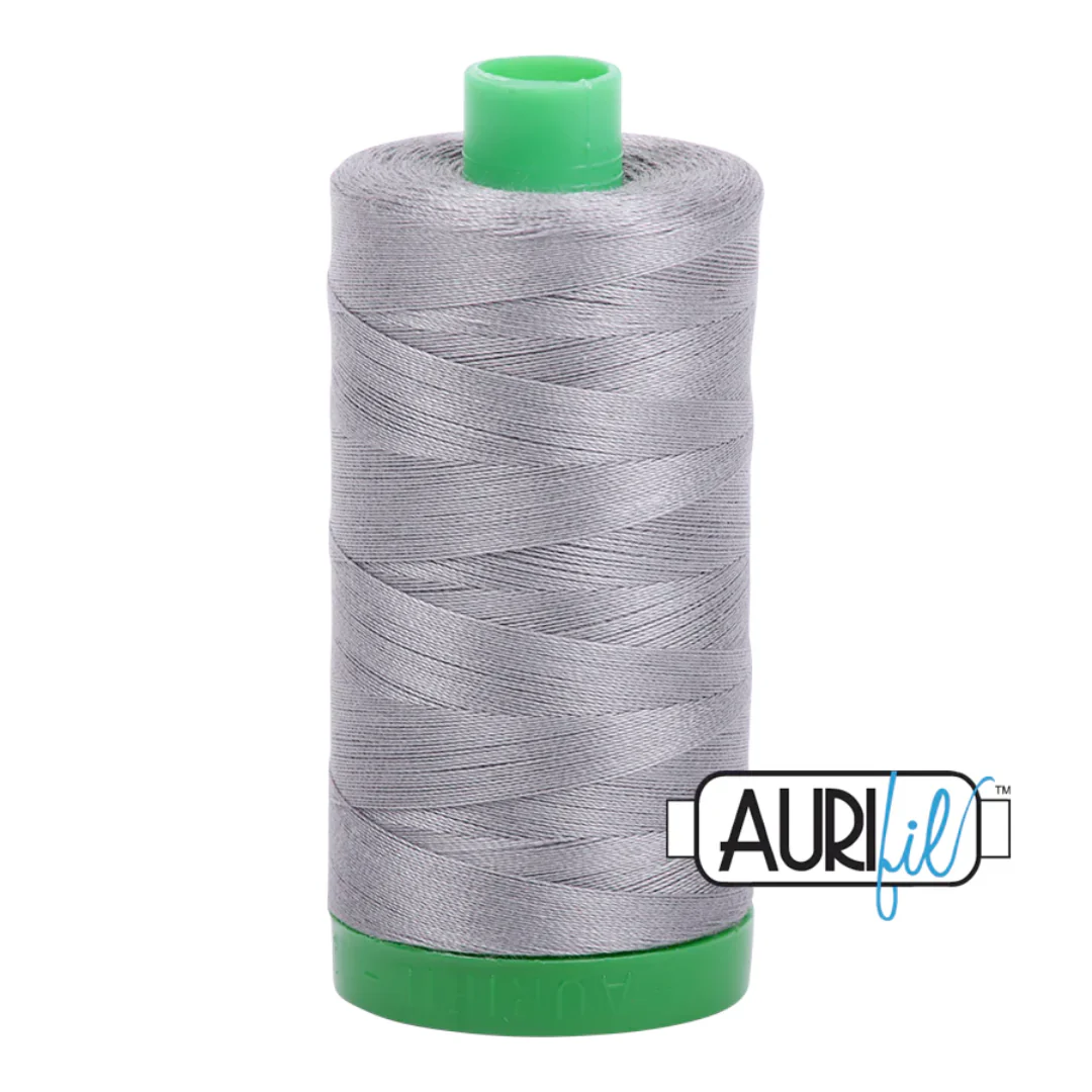 Aurifil Mako Cotton Thread Solid 40wt 1094yds/1000m Artic Ice - #2625