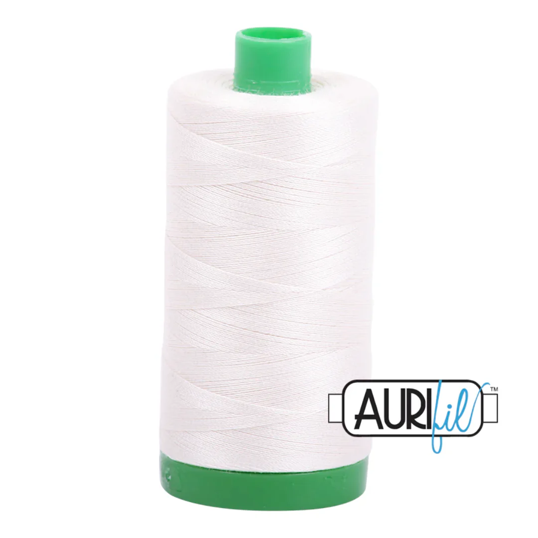 Aurifil Mako Cotton Thread Solid 40wt 1094yds/1000m Muslin - #2311