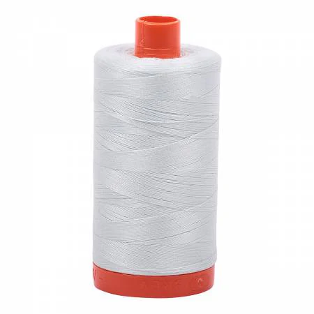 Aurifil Mako Cotton Thread Solid 50wt 1422yds - Mint Ice #2800