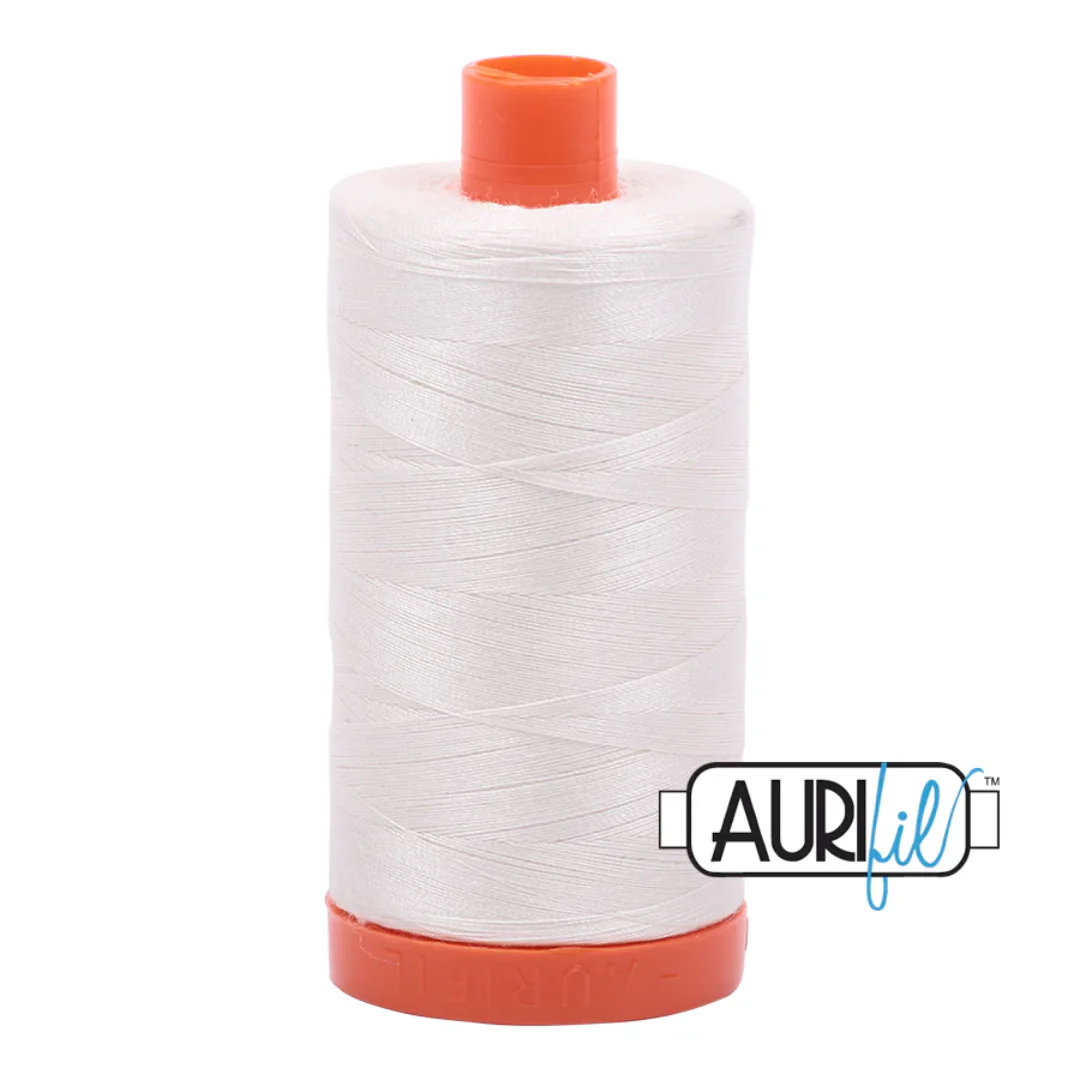 Aurifil Mako Cotton Thread Solid 50wt 1422yds/1300m Sea Biscuit - #6722