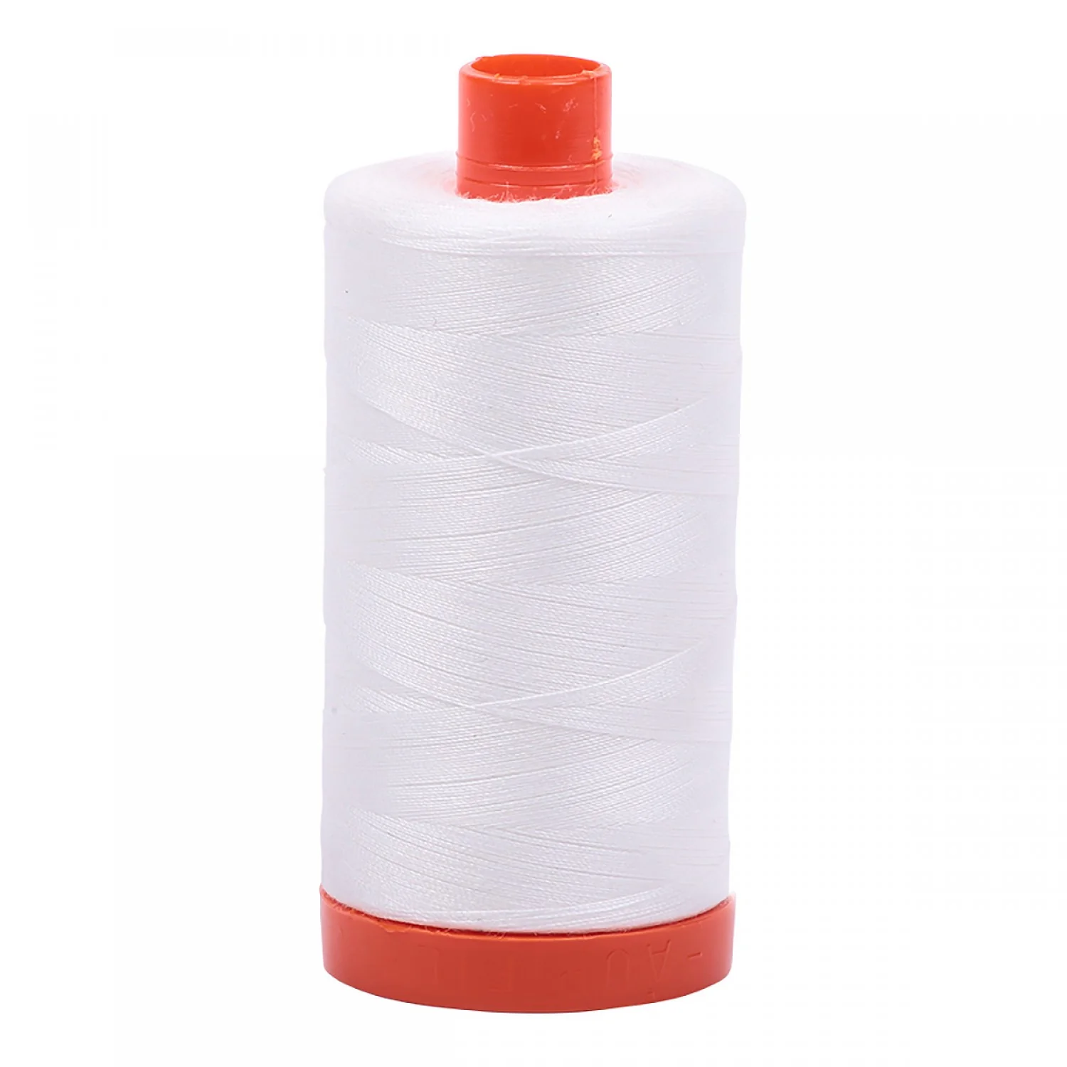 Aurifil Mako Cotton Thread Solid 50wt 1300M/1422yds Natural White - #2021