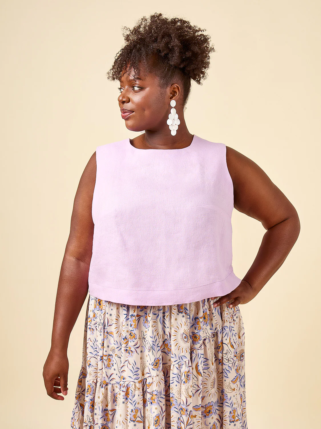 Closet Core Azure Dress, Skirt + Top - US 0-32 - PDF Pattern - Image 10