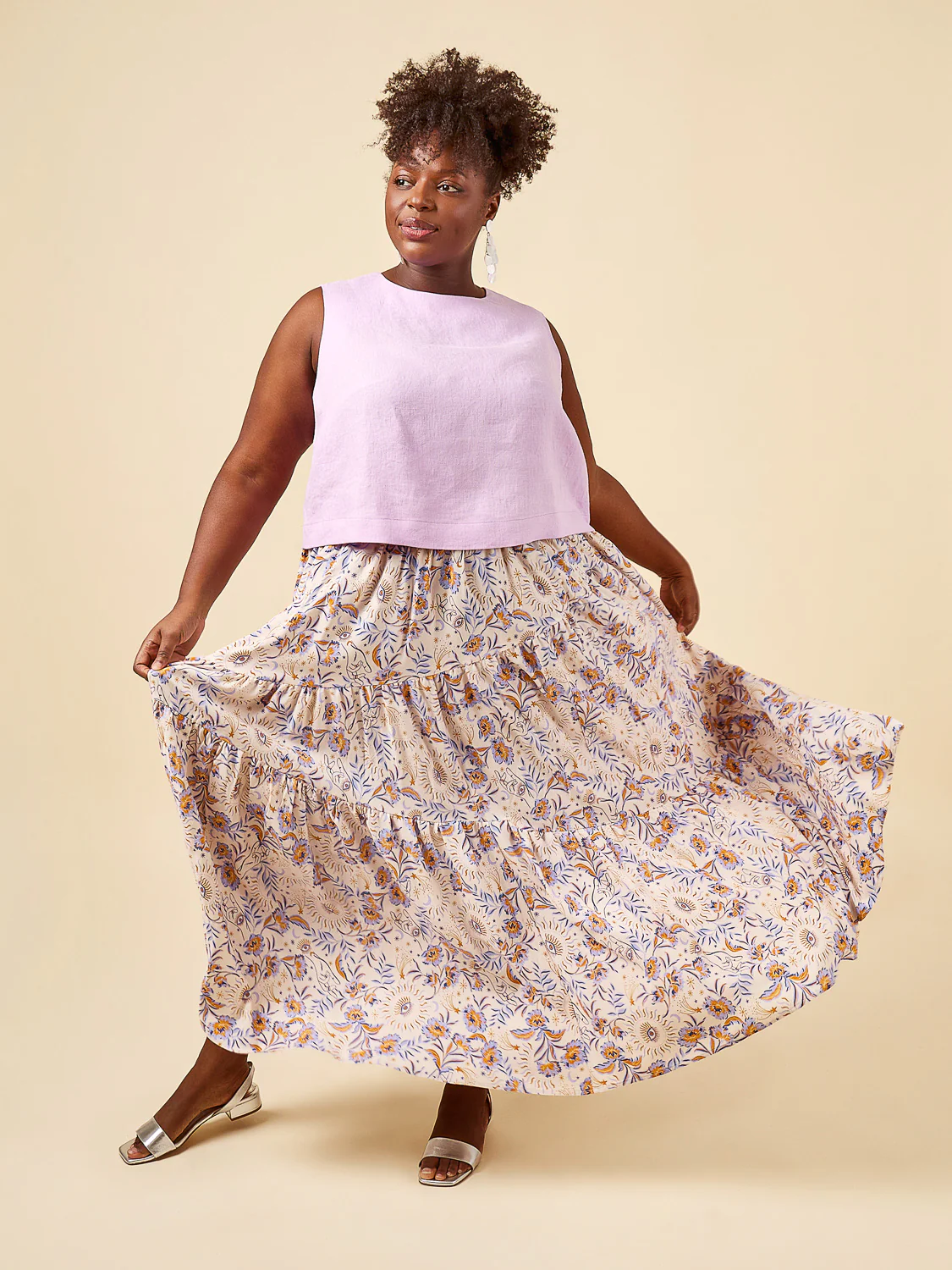 Closet Core Azure Dress, Skirt + Top - US 0-32 - PDF Pattern - Image 8