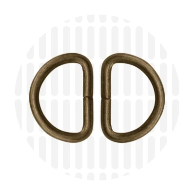Basic D Rings 25mm (1in) - 2 per Pack