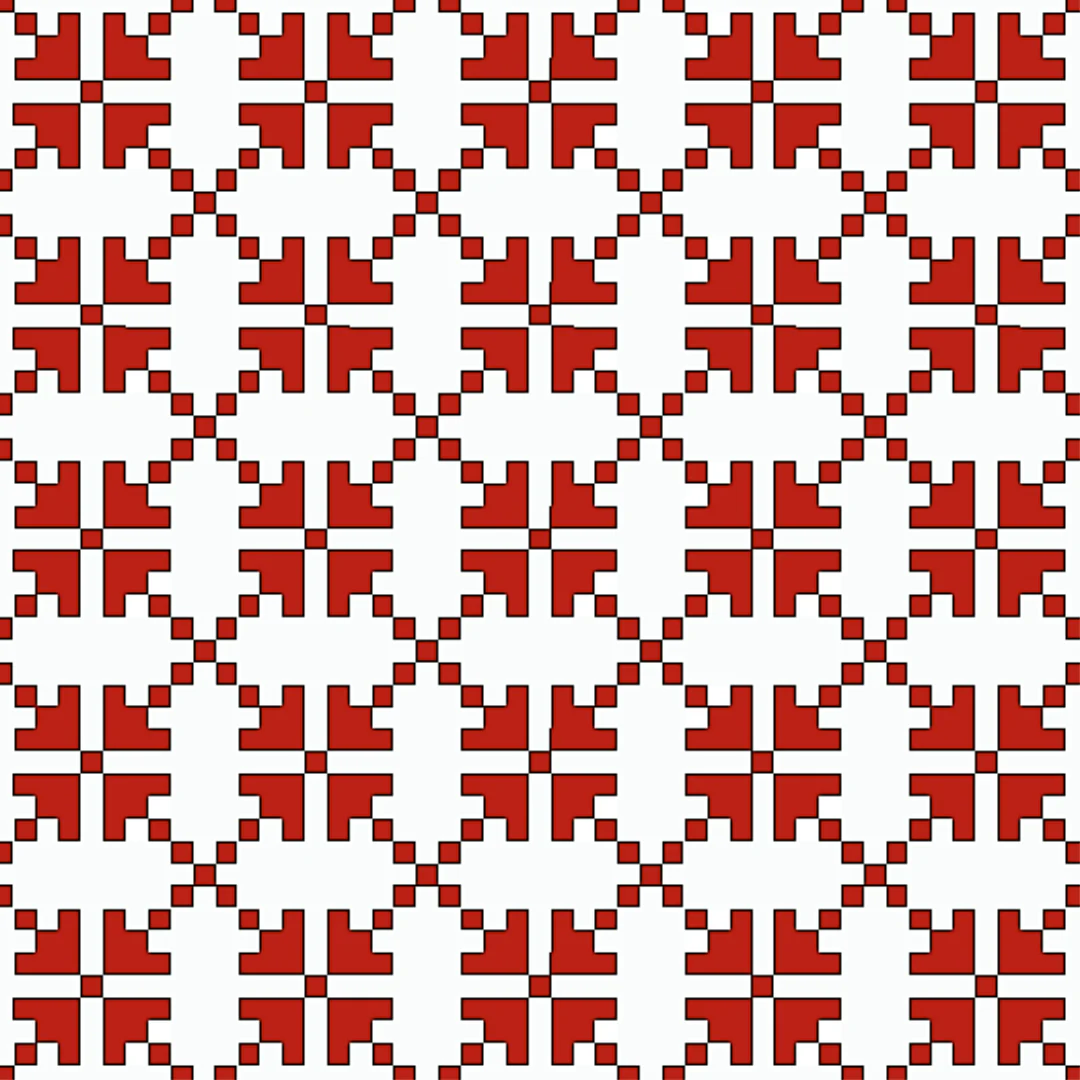 Bella Classic Red Frost Quilt Kit - Image 4