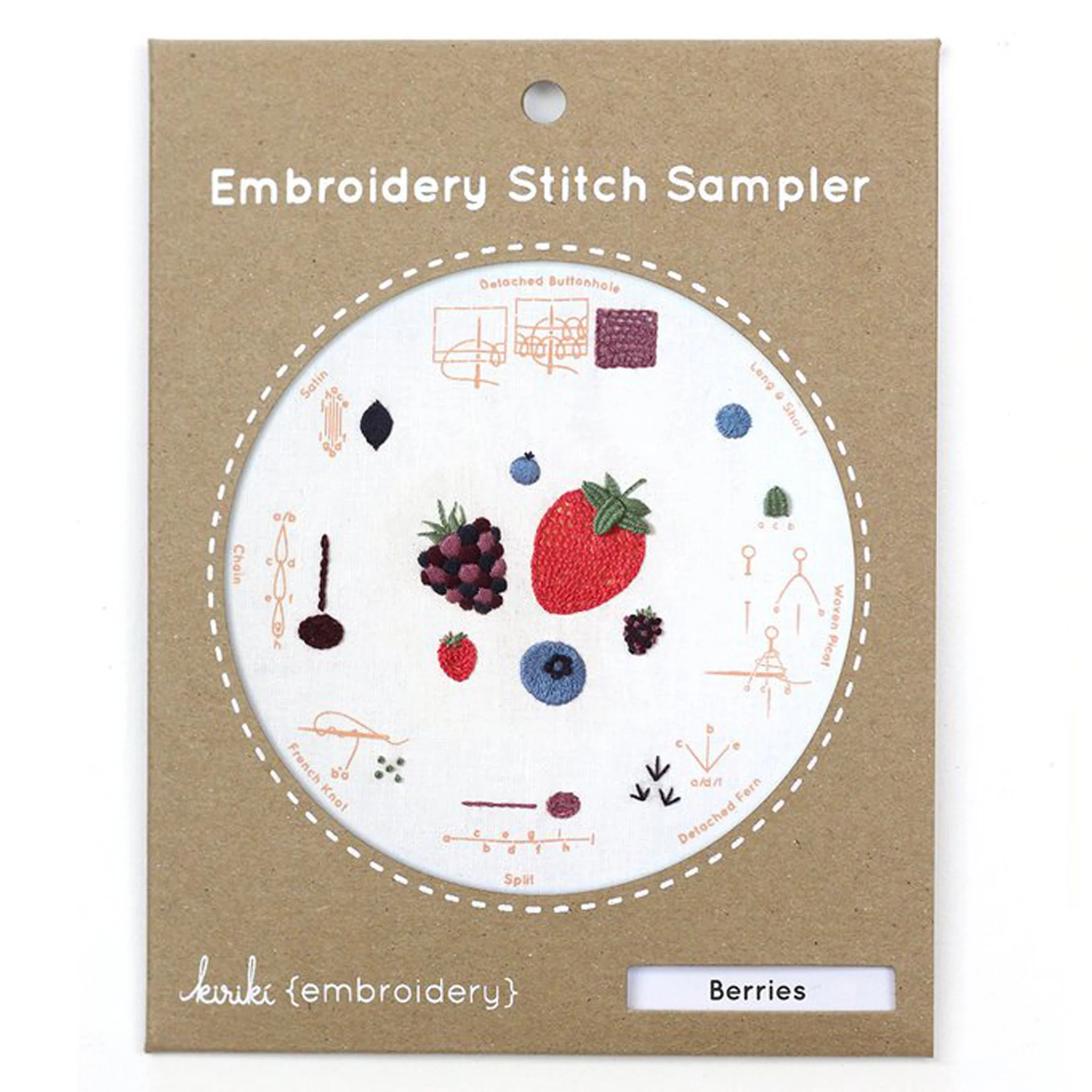 Berries Stitch Sampler