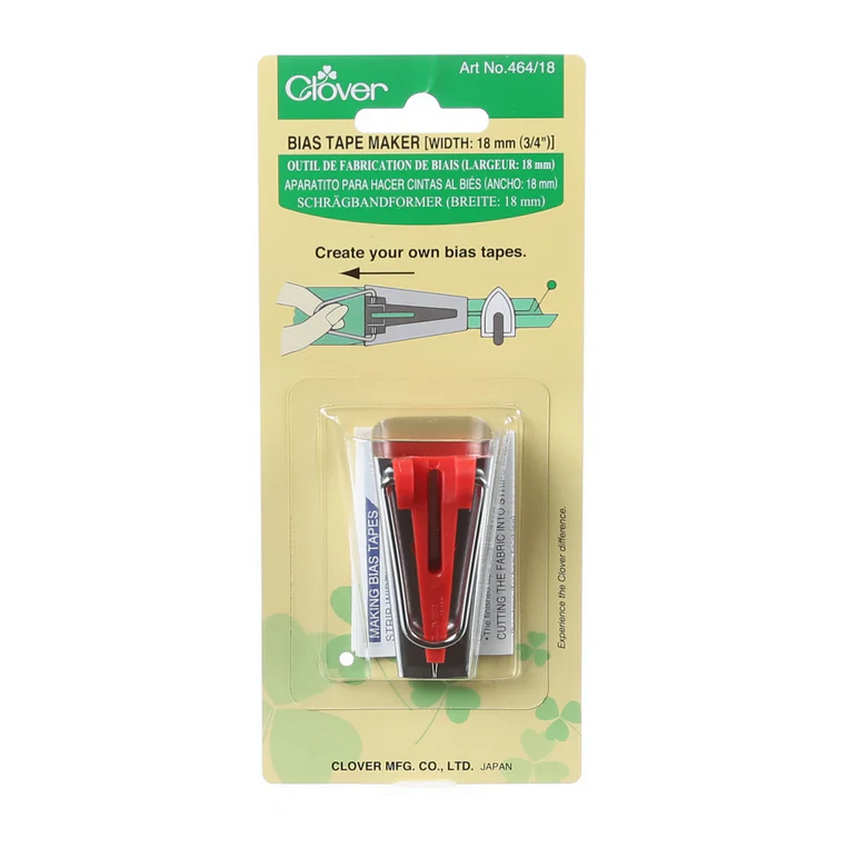 Bias Tape Maker: 18mm (3/4")