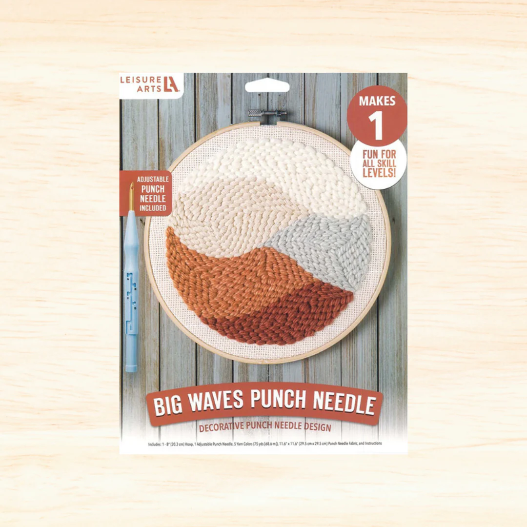 Big Waves Punch Needle Kit