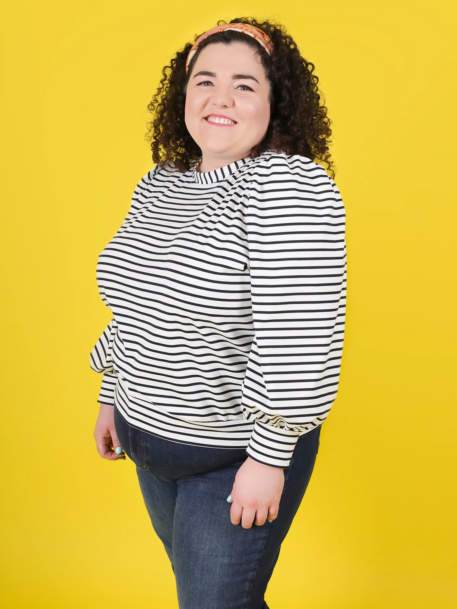 Tilly & The Buttons Billie Sweatshirt Dress 2-30 - Image 13