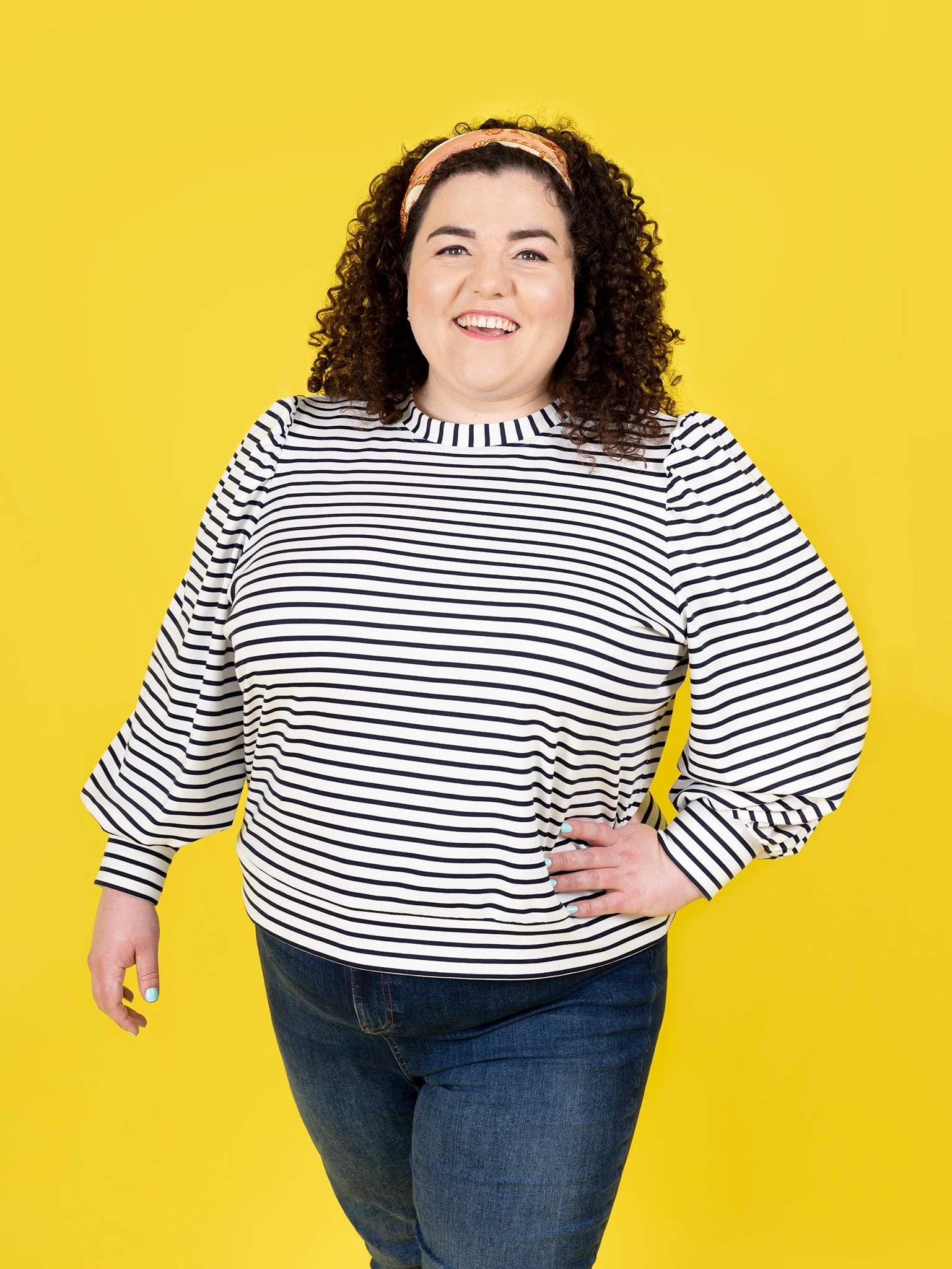 Tilly & The Buttons Billie Sweatshirt Dress 2-30 - Image 14