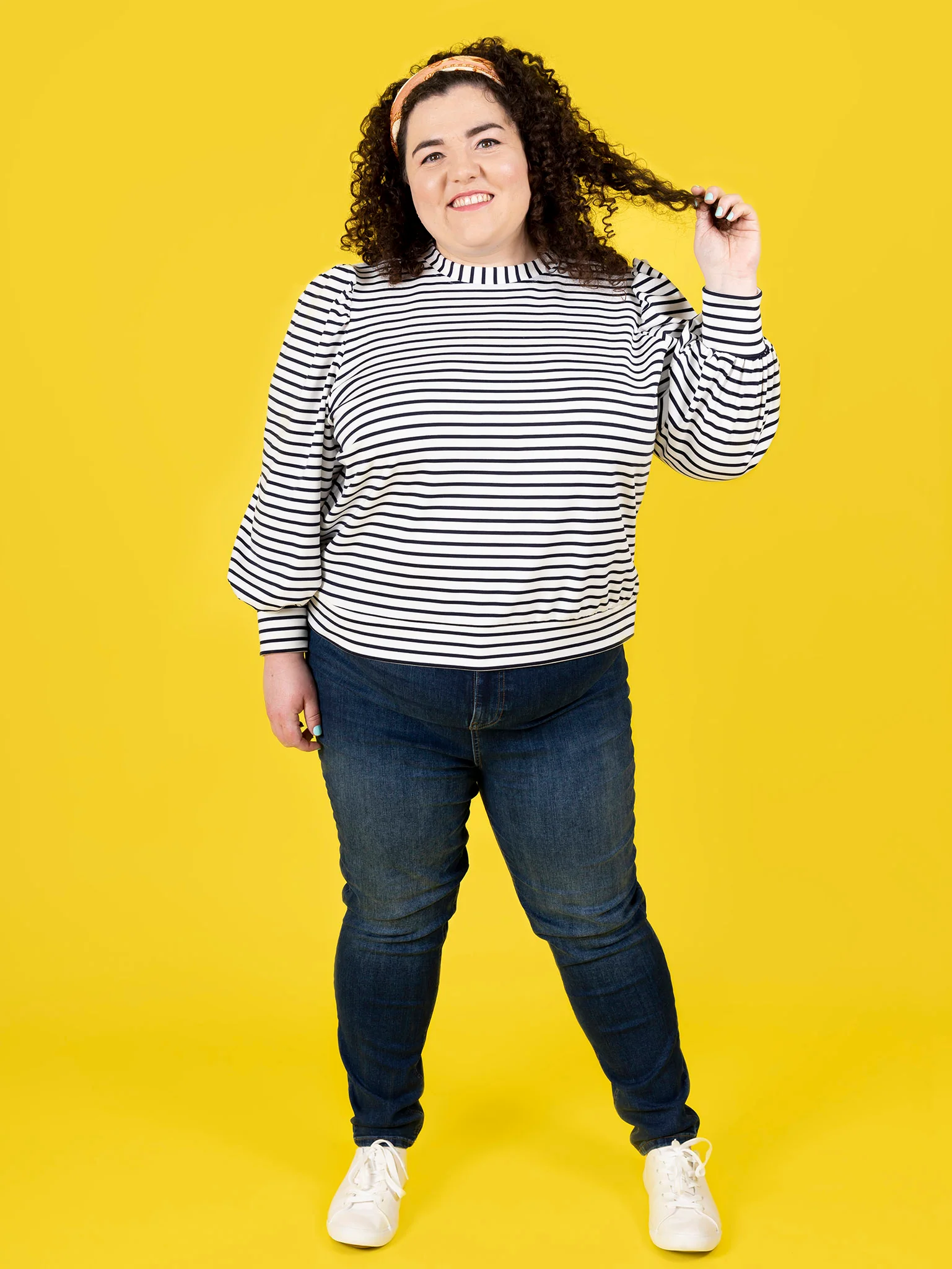 Tilly & The Buttons Billie Sweatshirt Dress 2-30 - Image 15