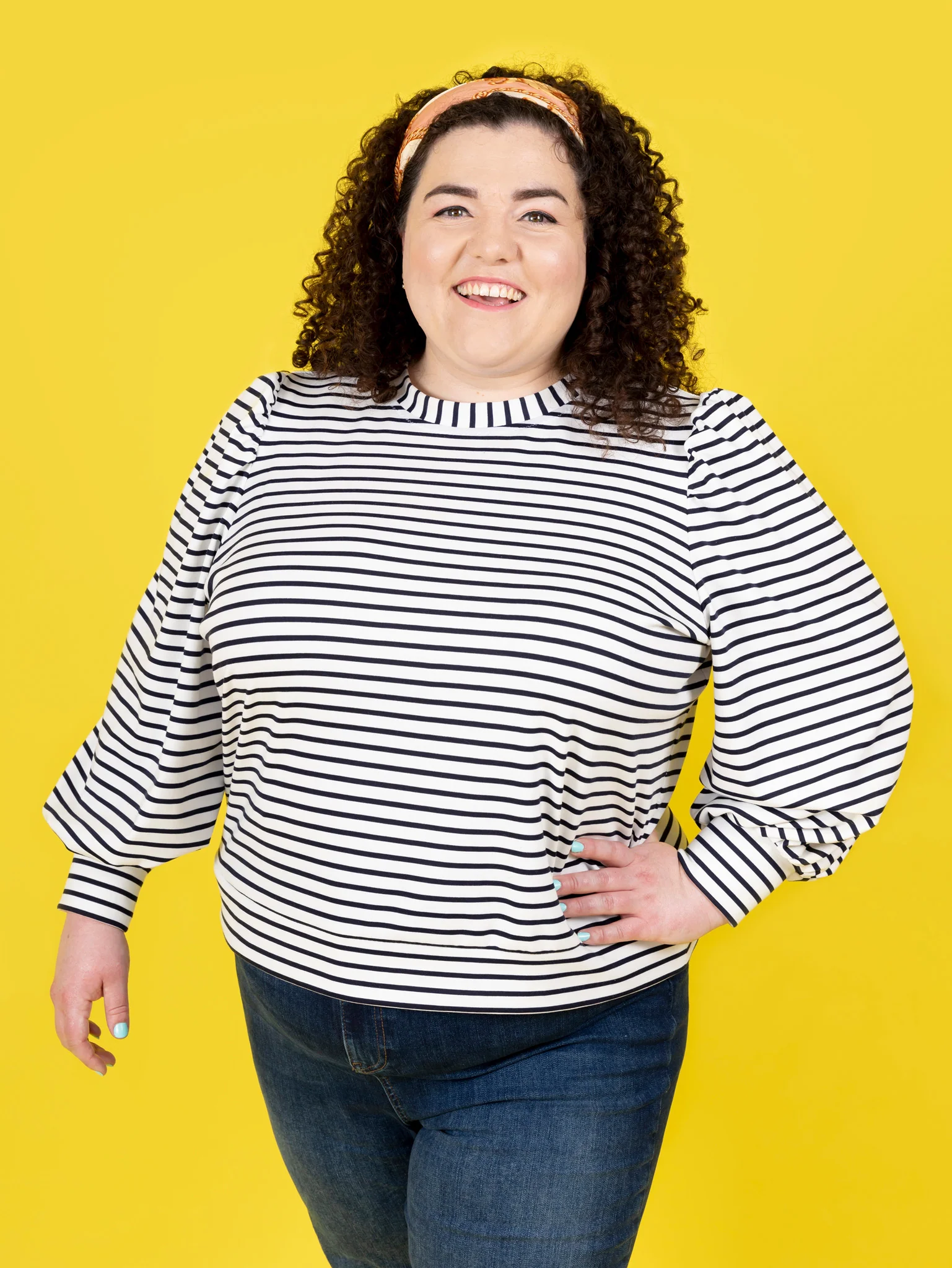 Tilly & The Buttons Billie Sweatshirt Dress 2-30 - Image 17