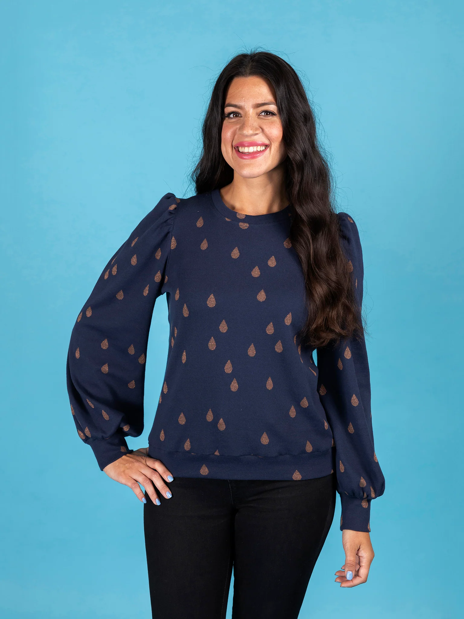 Tilly & The Buttons Billie Sweatshirt Dress 2-30 - Image 20
