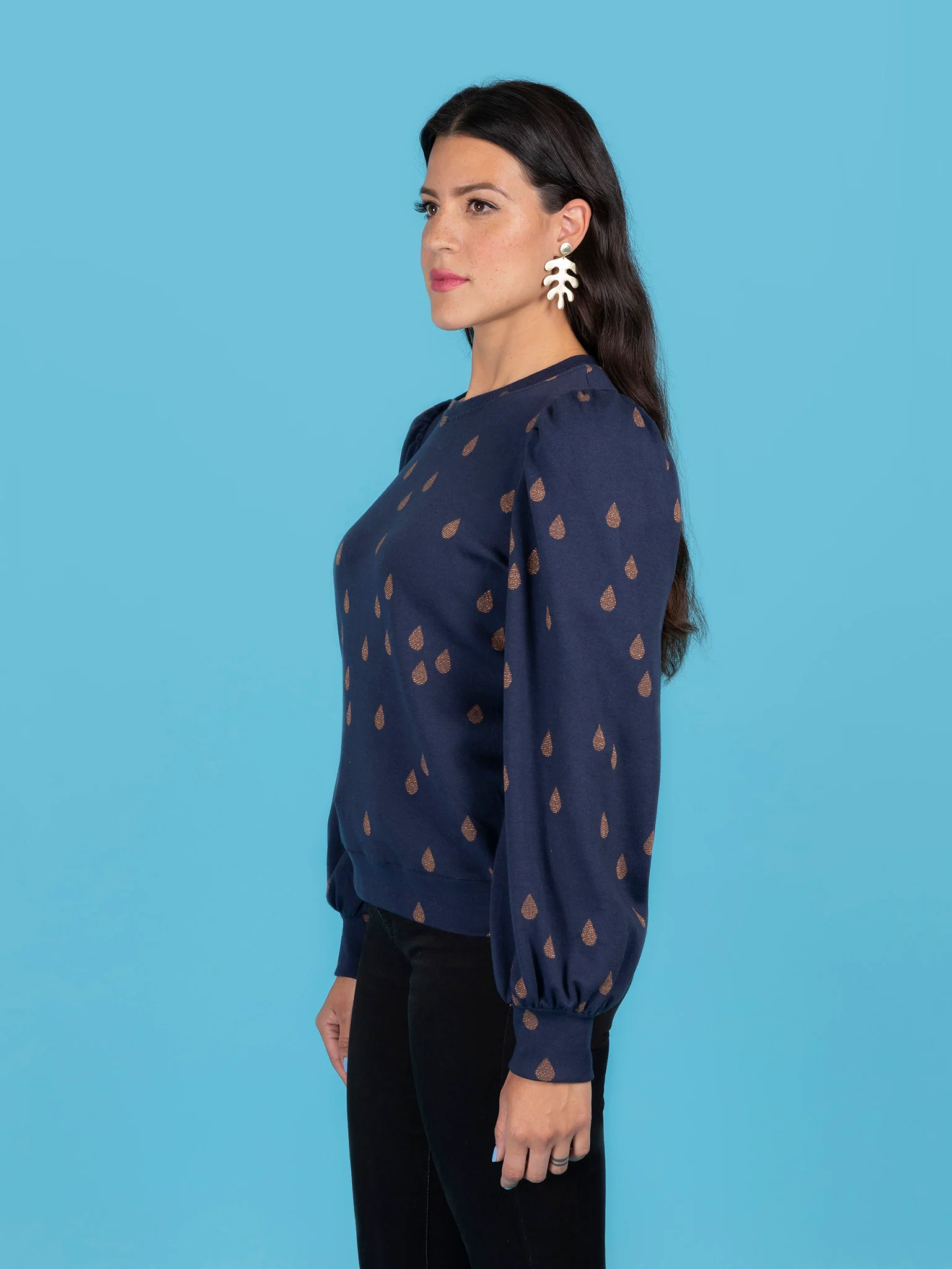 Tilly & The Buttons Billie Sweatshirt Dress 2-30 - Image 21