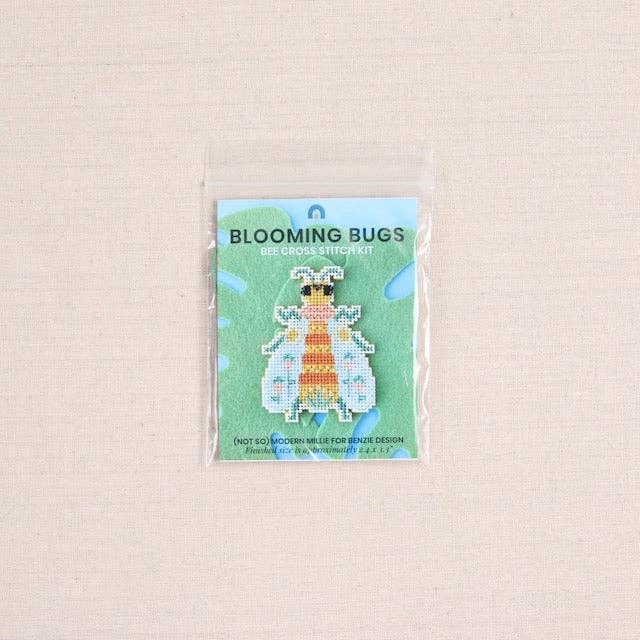 Blooming Bugs Bee Cross Stitch Kit - Image 2