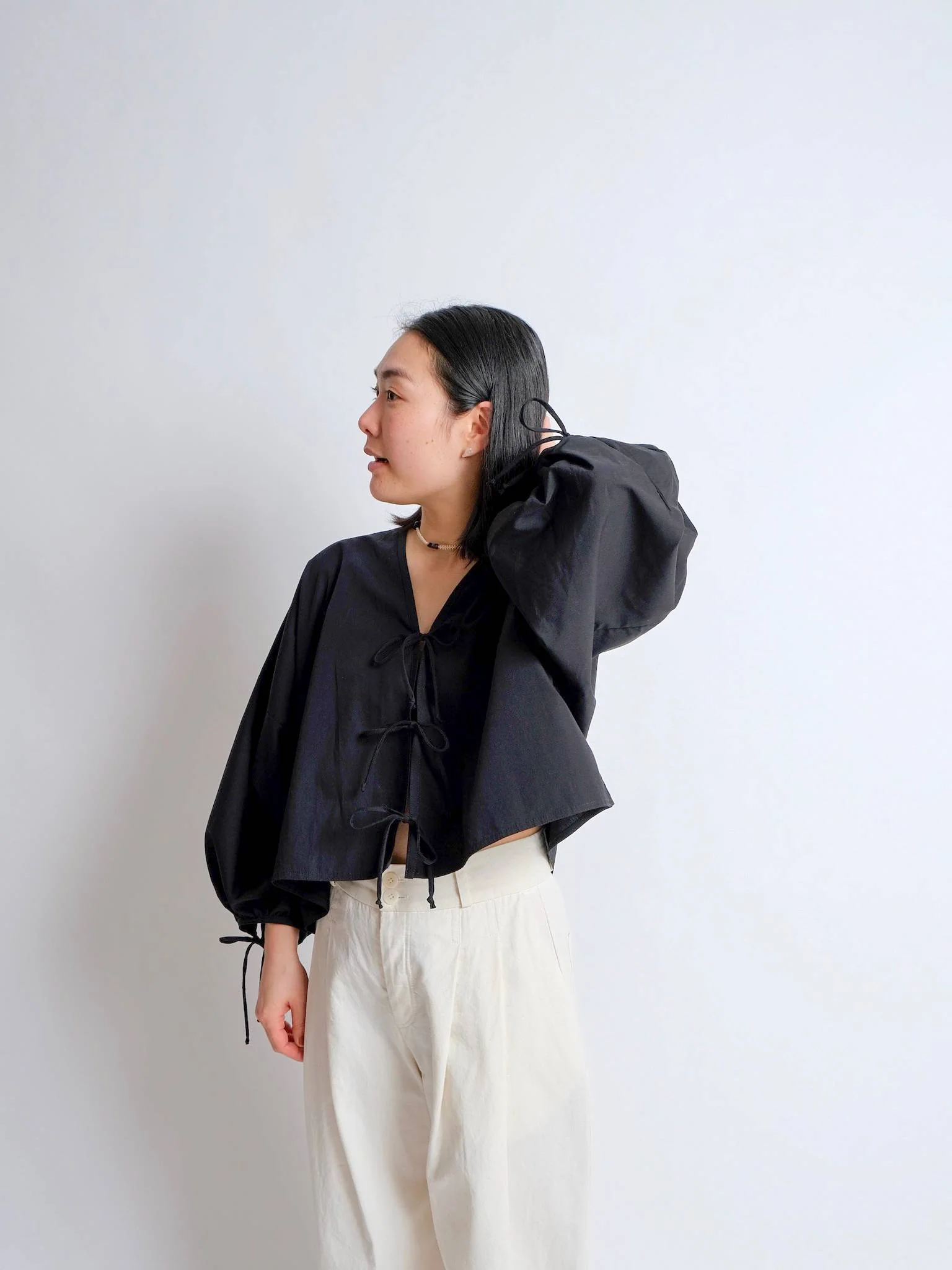 Zero Waste Bow Top - Hack PDF - Add on to 'ZW Cropped Shirt' Pattern - Image 11