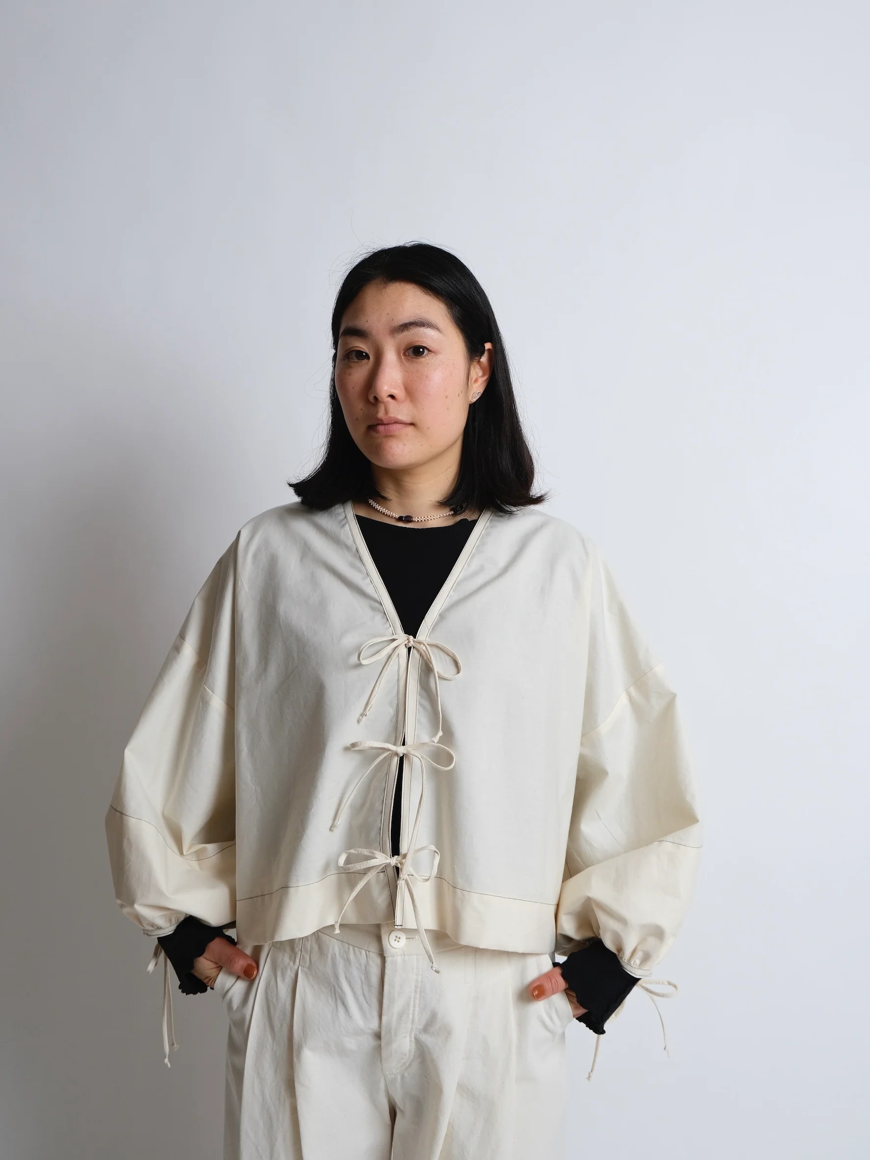 Zero Waste Bow Top - Hack PDF - Add on to 'ZW Cropped Shirt' Pattern - Image 5