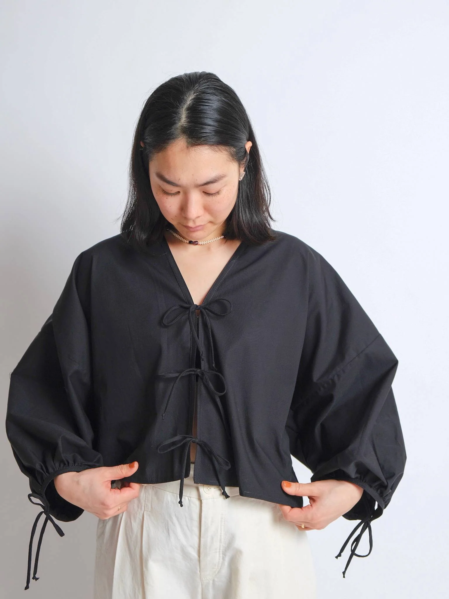 Zero Waste Bow Top - Hack PDF - Add on to 'ZW Cropped Shirt' Pattern - Image 9