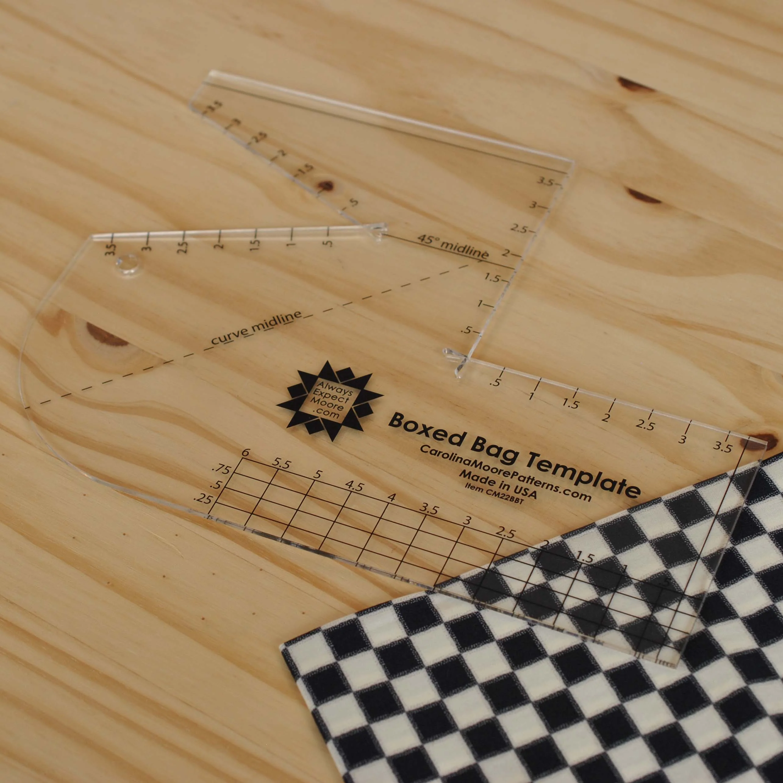 Boxed Bag Template
