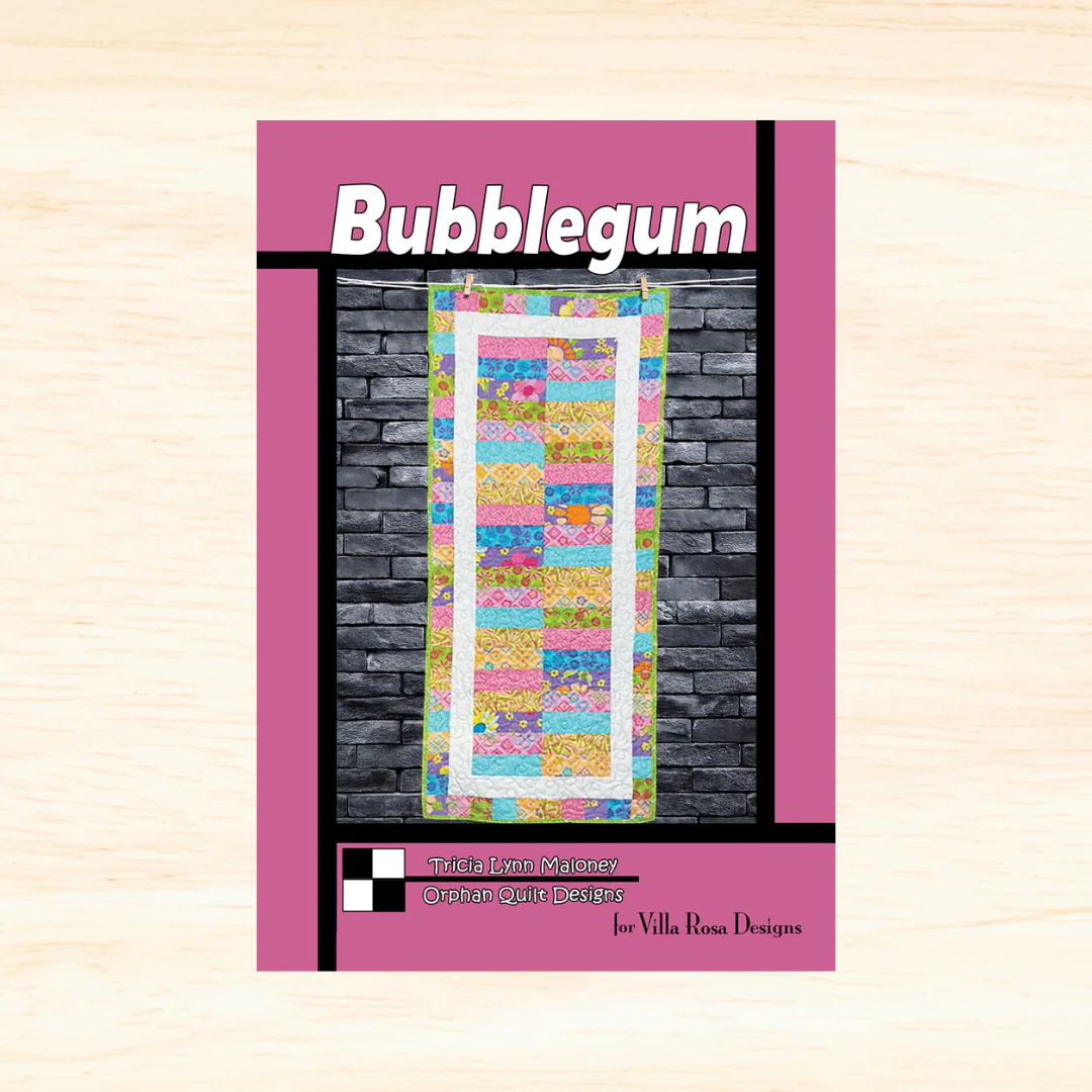 Bubblegum Table Runner Pattern Villa Rosa