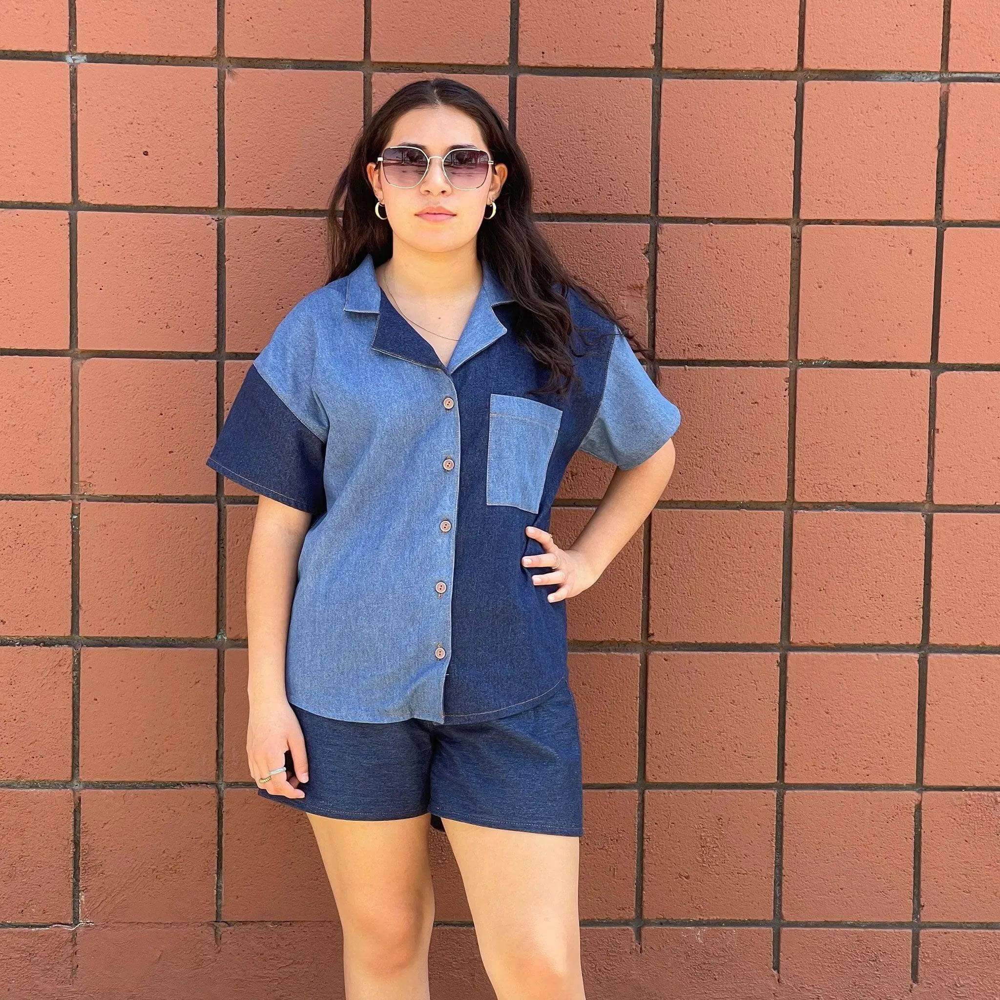 Wardrobe By Me Camp Shirt and Shorts - US 0-24 - PDF Pattern - Image 11