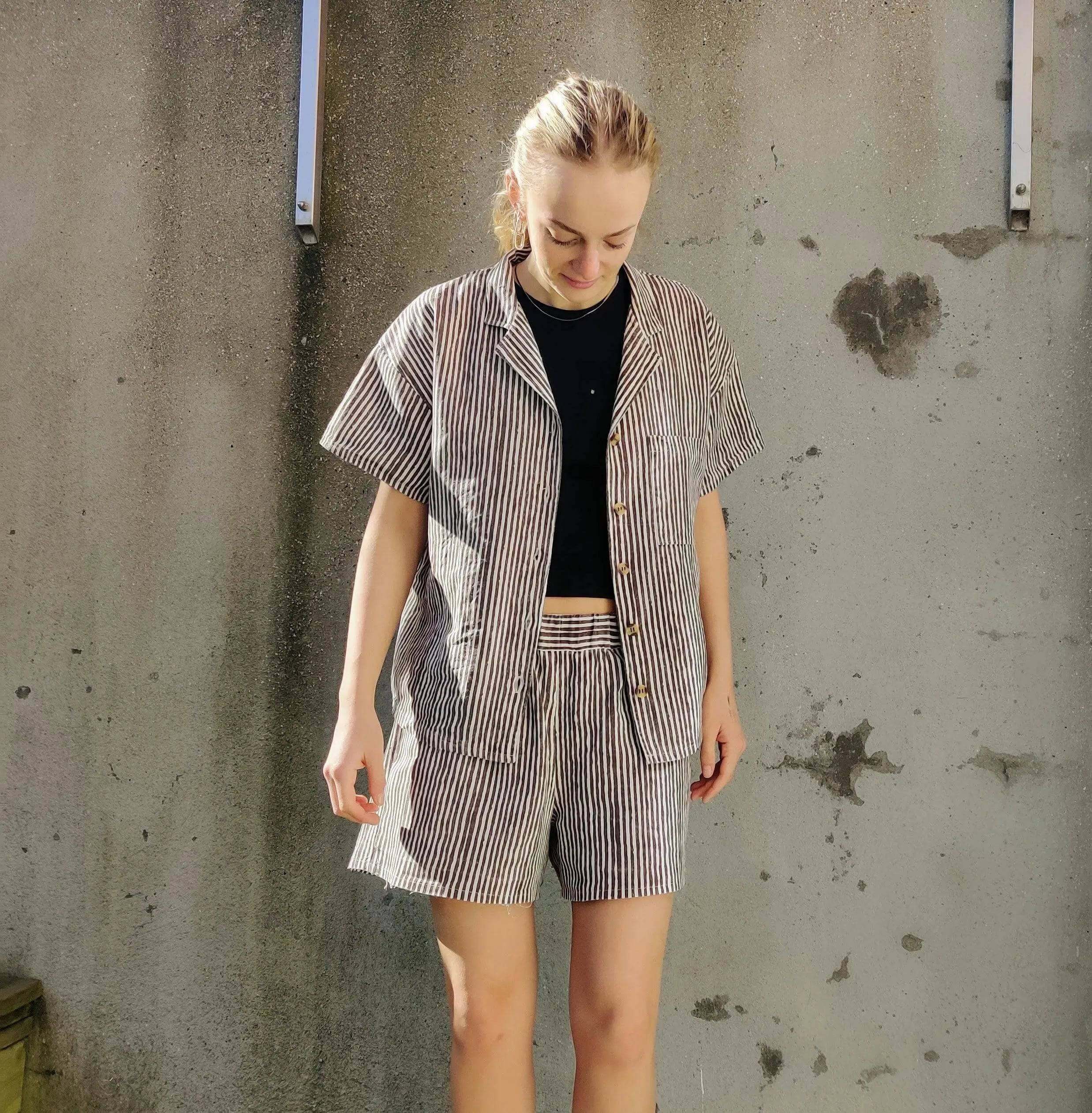 Wardrobe By Me Camp Shirt and Shorts - US 0-24 - PDF Pattern - Image 7