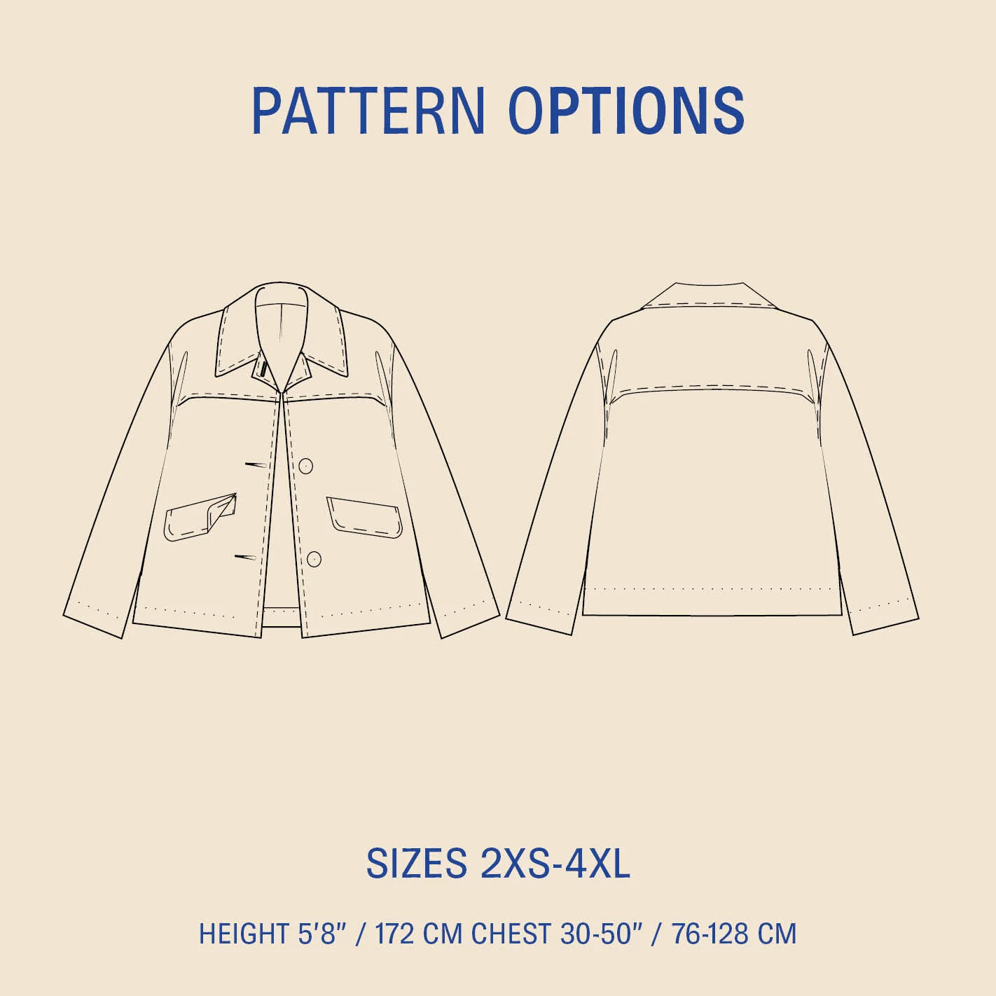 Wardrobe By Me Car Coat - 2XS-4XL - PDF Pattern - Image 10