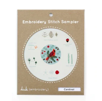 Cardinal Stitch Sampler