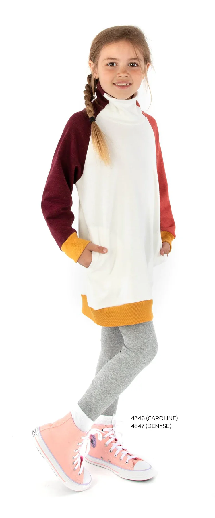 Jalie 4346 - Caroline Raglan Tee & Tunic 2yrs -2XL - Image 6
