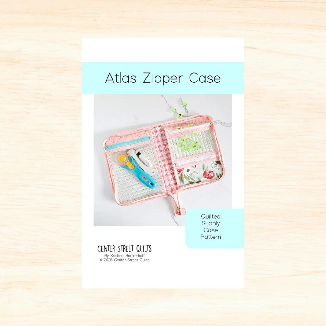 Center Street Quilts Atlas Zipper Case