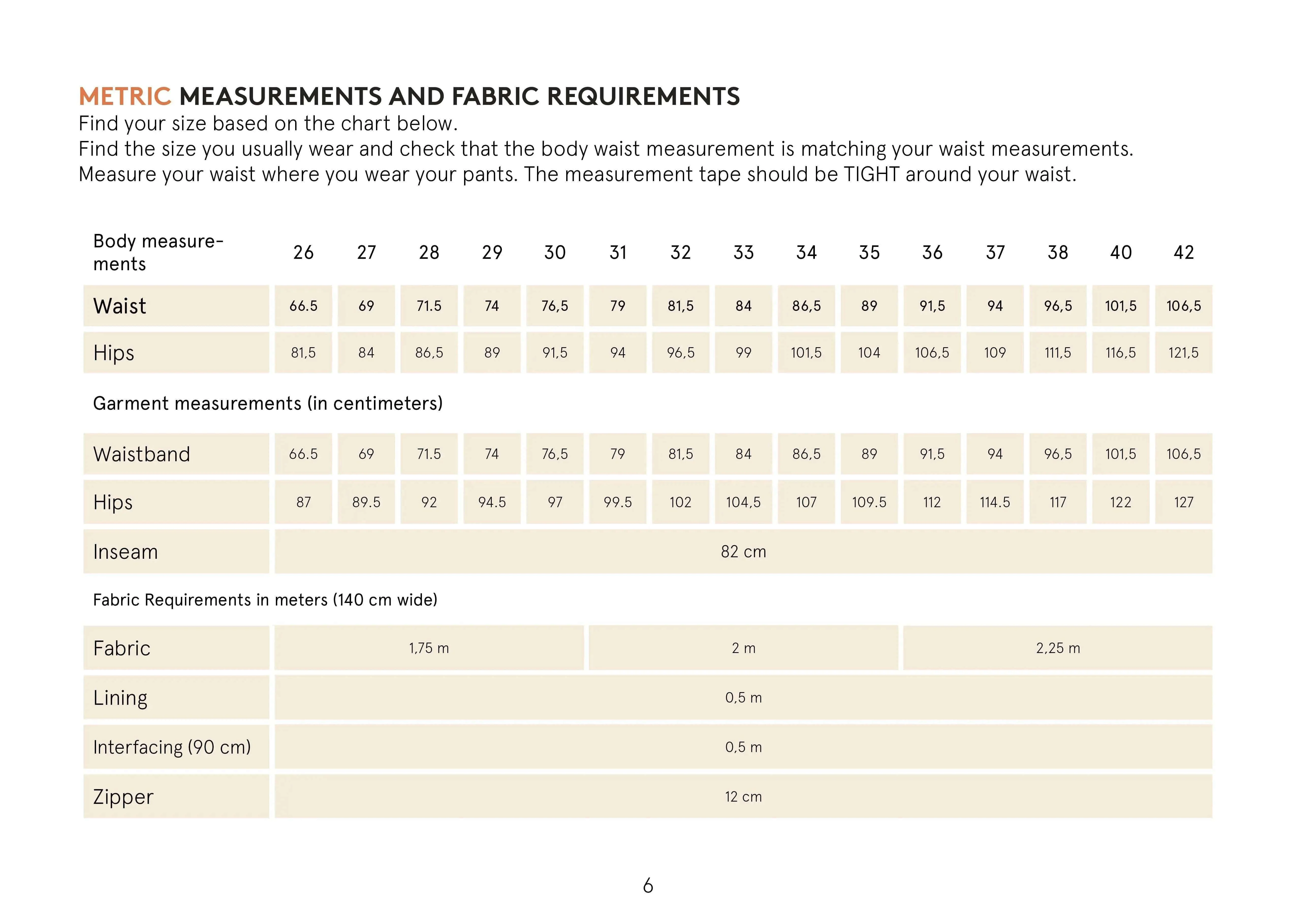 Wardrobe By Me Men's Chino Pants - Waist Size 26-42 - PDF Pattern - Image 5