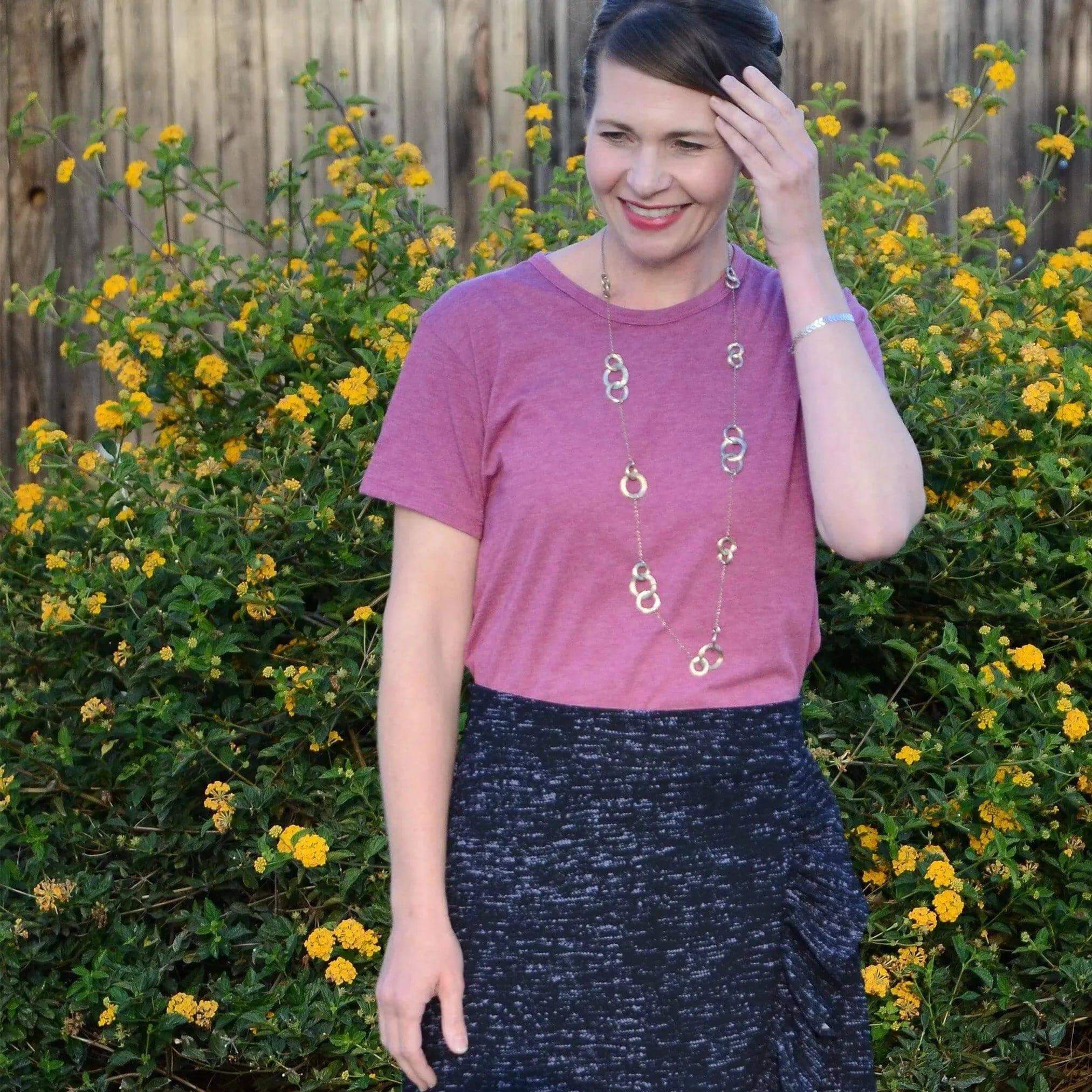 Wardrobe By Me Classic T-shirt - US 0-24 - PDF Pattern - Image 4