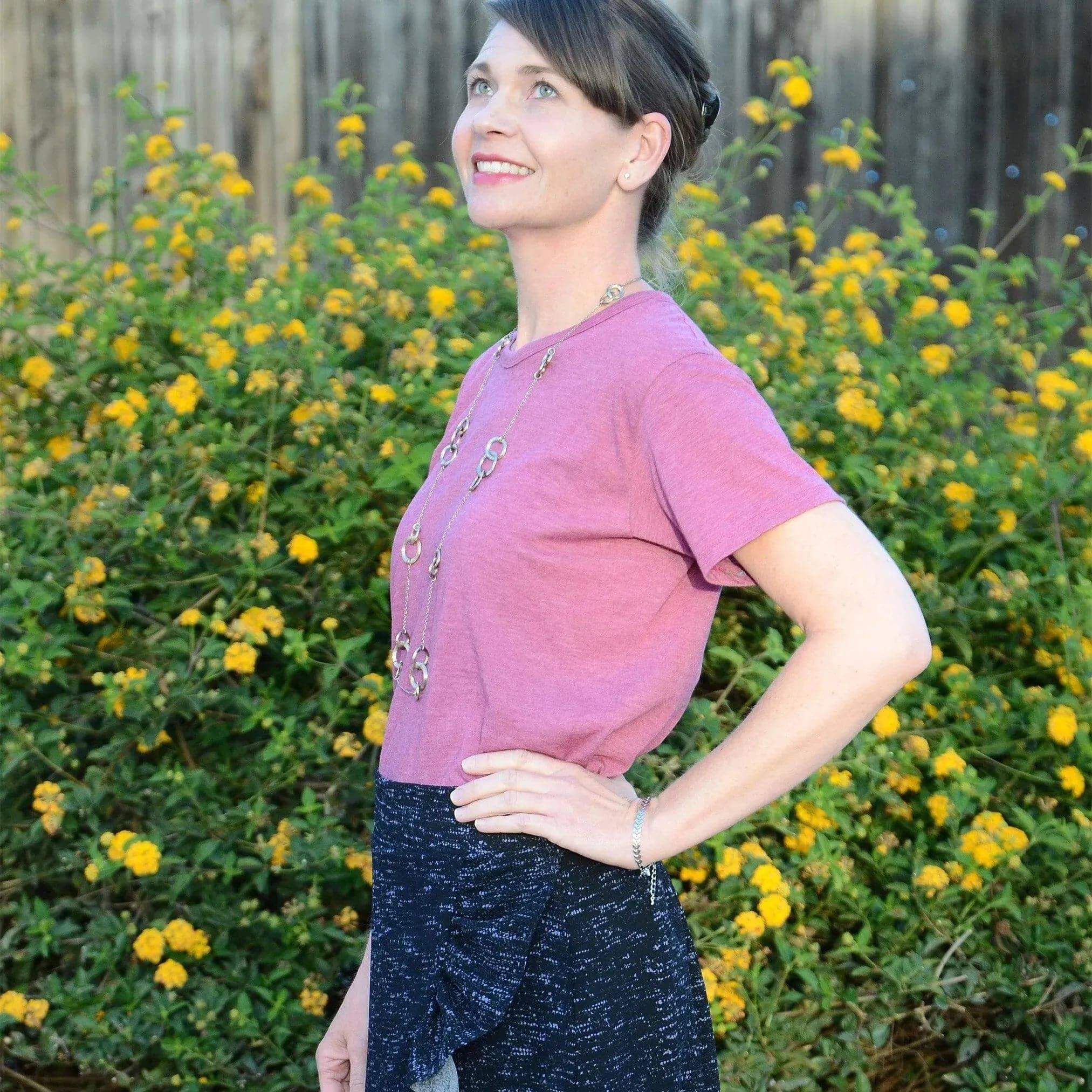 Wardrobe By Me Classic T-shirt - US 0-24 - PDF Pattern - Image 8
