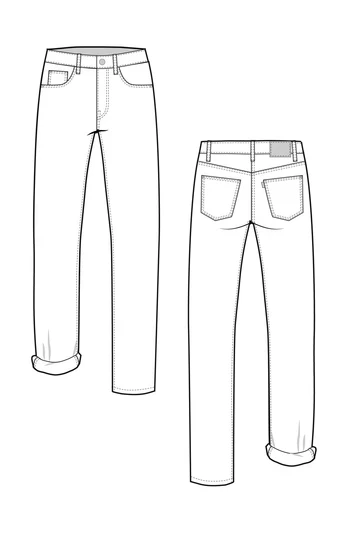 Closet Core Morgan Boyfriend Jeans 0-20 - Image 7