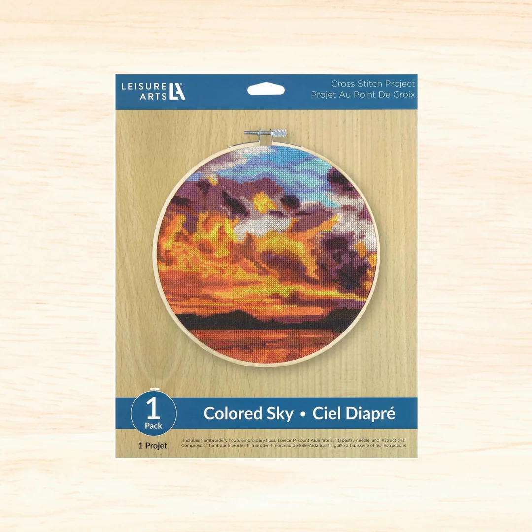 Coloured Sky 8" Cross Stitch Kit