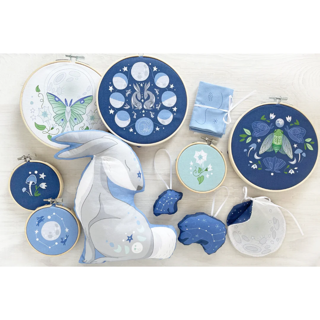 Just Make It Colourful Panel Embroidery Kit