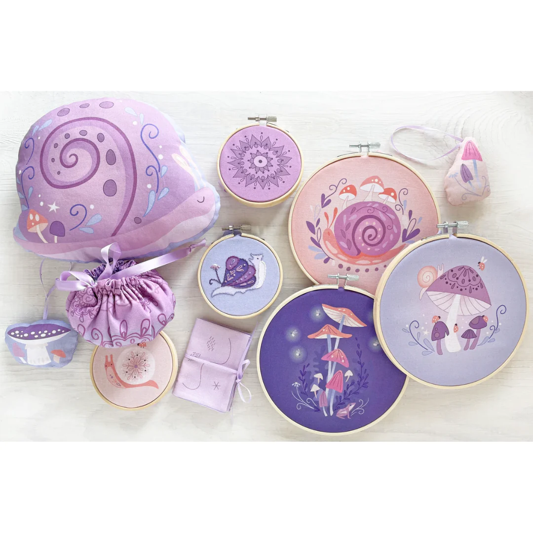 Just Make It Colourful Panel Embroidery Kit - Image 2